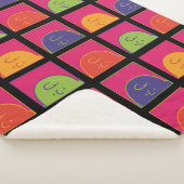 pinda's | Moderne Pop Art Het is Charlie Brown Sherpa Deken (3/4)