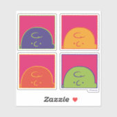 pinda's | Moderne Pop Art Het is Charlie Brown Sticker (Vel)