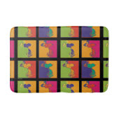 pinda's | Moderne Pop Art Snoopy Badmat (Voorkant)