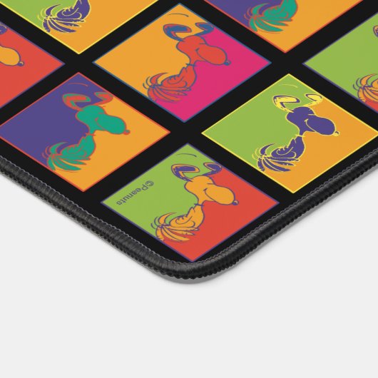 pinda's | Moderne Pop Art Snoopy Bureaumat (Hoek)