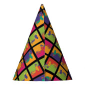 pinda's | Moderne Pop Art Snoopy Feesthoedjes (Achterkant)