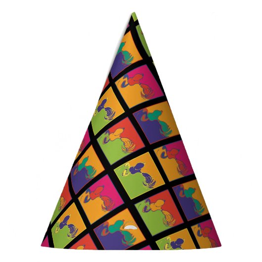 pinda's | Moderne Pop Art Snoopy Feesthoedjes (Links)