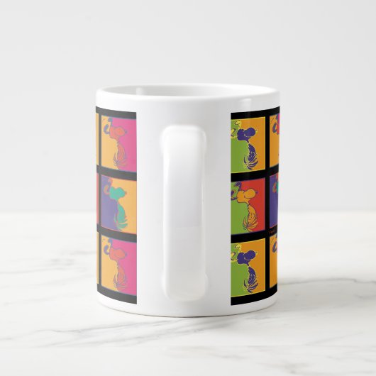 pinda's | Moderne Pop Art Snoopy Grote Koffiekop (Achterkant)