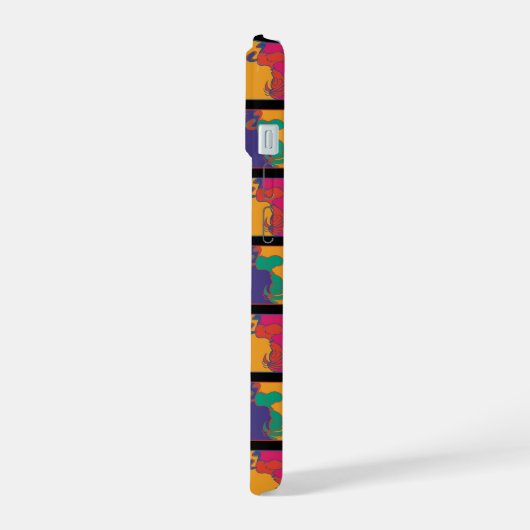 pinda's | Moderne Pop Art Snoopy iPhone 15 Case (Linkerkant)