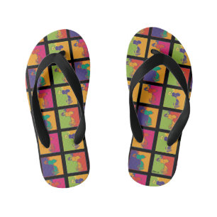 pinda's   Moderne Pop Art Snoopy Kinder Teenslippers