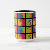 pinda's | Moderne Pop Art Snoopy Mok (Midden)