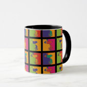 pinda's | Moderne Pop Art Snoopy Mok (Voorkant rechts)