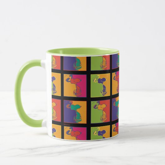 pinda's | Moderne Pop Art Snoopy Mok (Links)