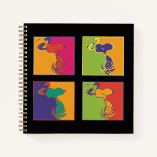 pinda's   Moderne Pop Art Snoopy Notitieboek