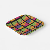 pinda's | Moderne Pop Art Snoopy Papieren Bordje (Gebogen)