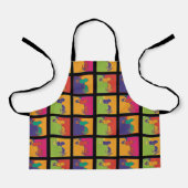 pinda's | Moderne Pop Art Snoopy Schort (Voorkant)