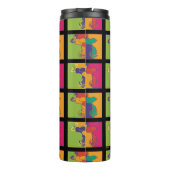 pinda's | Moderne Pop Art Snoopy Thermosbeker (Achterkant)