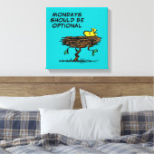 pinda's | Ontdopening van hout Canvas Afdruk (Insitu (Slaapkamer))