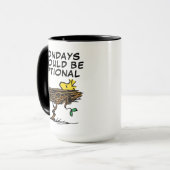 pinda's | Ontdopening van hout Mok (Voorkant links)