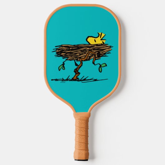 pinda's | Ontdopening van hout Pickleball Paddle (Achterkant)