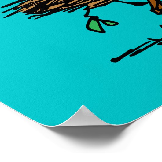 pinda's | Ontdopening van hout Poster (Hoek)