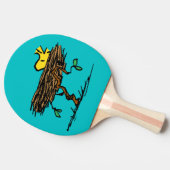 pinda's | Ontdopening van hout Tafeltennisbatje (Zijkant)