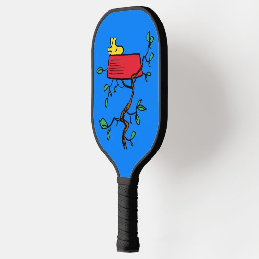 pinda's | Ontdoppen van hout in Snoopy's Dish Pickleball Paddle (Links)