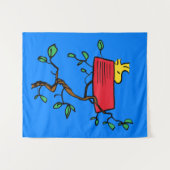 pinda's | Ontdoppen van hout in Snoopy's Dish Wandkleed (Voorkant (horizontaal))