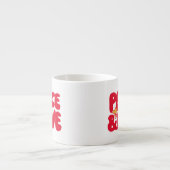 pinda's | Peace & Love Woodstock Espresso Kop (Voorkant)