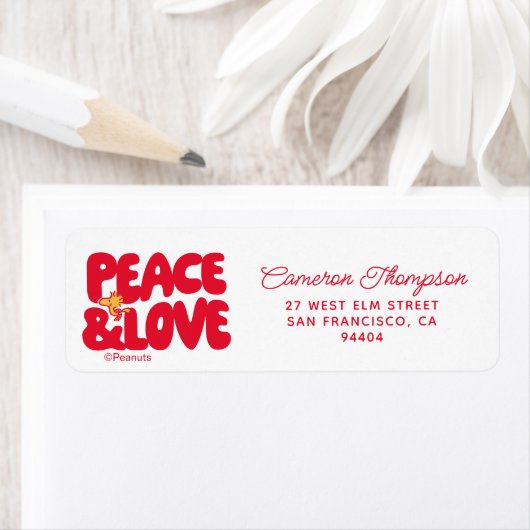 pinda's | Peace & Love Woodstock Etiket (Insitu)