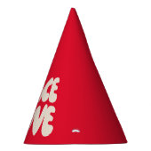 pinda's | Peace & Love Woodstock Feesthoedjes (Rechts)