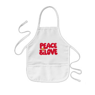 pinda's   Peace & Love Woodstock Kinder Schort