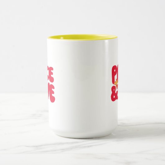 pinda's | Peace & Love Woodstock Mok (Midden)