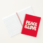 pinda's | Peace & Love Woodstock Notitieboek (Binnen)