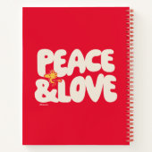 pinda's | Peace & Love Woodstock Notitieboek (Achterkant)
