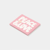 pinda's | Peace & Love Woodstock Post-it® Notes (Schuin)
