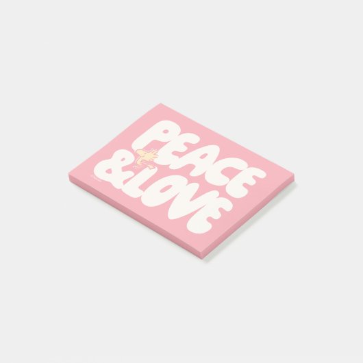 pinda's | Peace & Love Woodstock Post-it® Notes (Schuin)