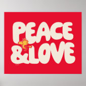 pinda's | Peace & Love Woodstock Poster (Voorkant)