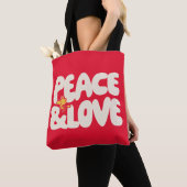 pinda's | Peace & Love Woodstock Tote Bag (Dichtbij)