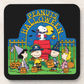 pinda's | Peanuts Halloween Bier Onderzetter (Voorkant)