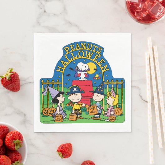 pinda's | Peanuts Halloween Servet (Insitu)