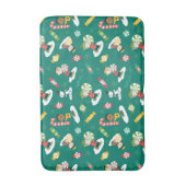 Pinda's Pepermunt Dromen Vakantiepatroon Badmat (Voorkant Verticaal)