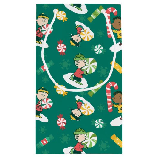 Pinda's Pepermunt Dromen Vakantiepatroon Klein Cadeauzakje (Achterkant)