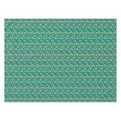 Pinda's Pepermunt Dromen Vakantiepatroon Tafelkleed (Voorkant (Horizontaal))