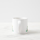 pinda's | Pepermunt kerstboom Espresso Kop (Achterkant)