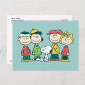 Pinda's | Pepermunt Kerstboom Feestdagenkaart (Voorkant / Achterkant)