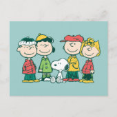 Pinda's | Pepermunt Kerstboom Feestdagenkaart (Voorkant)