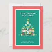 Pinda's | Pepermunt Kerstboom Feestdagenkaart (Voorkant)