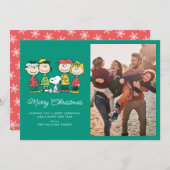 Pinda's | Pepermunt Kerstboom Feestdagenkaart (Voorkant / Achterkant)