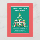 Pinda's | Pepermunt Kerstboom Feestdagenkaart (Voorkant)