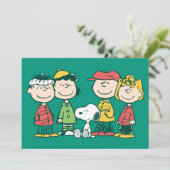 Pinda's | Pepermunt Kerstboom Feestdagenkaart (Staand voorkant)