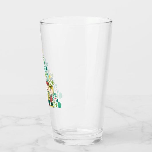 pinda's | Pepermunt kerstboom Glas (Links)