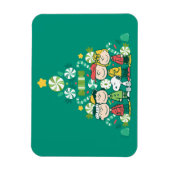 pinda's | Pepermunt kerstboom Magneet (Verticaal)