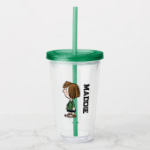 pinda's | Peppermint Patty Acryl Drinkbeker (Voorkant)