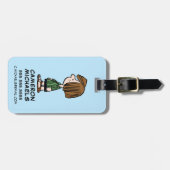 pinda's | Peppermint Patty Bagagelabel (Voorkant horizontaal)